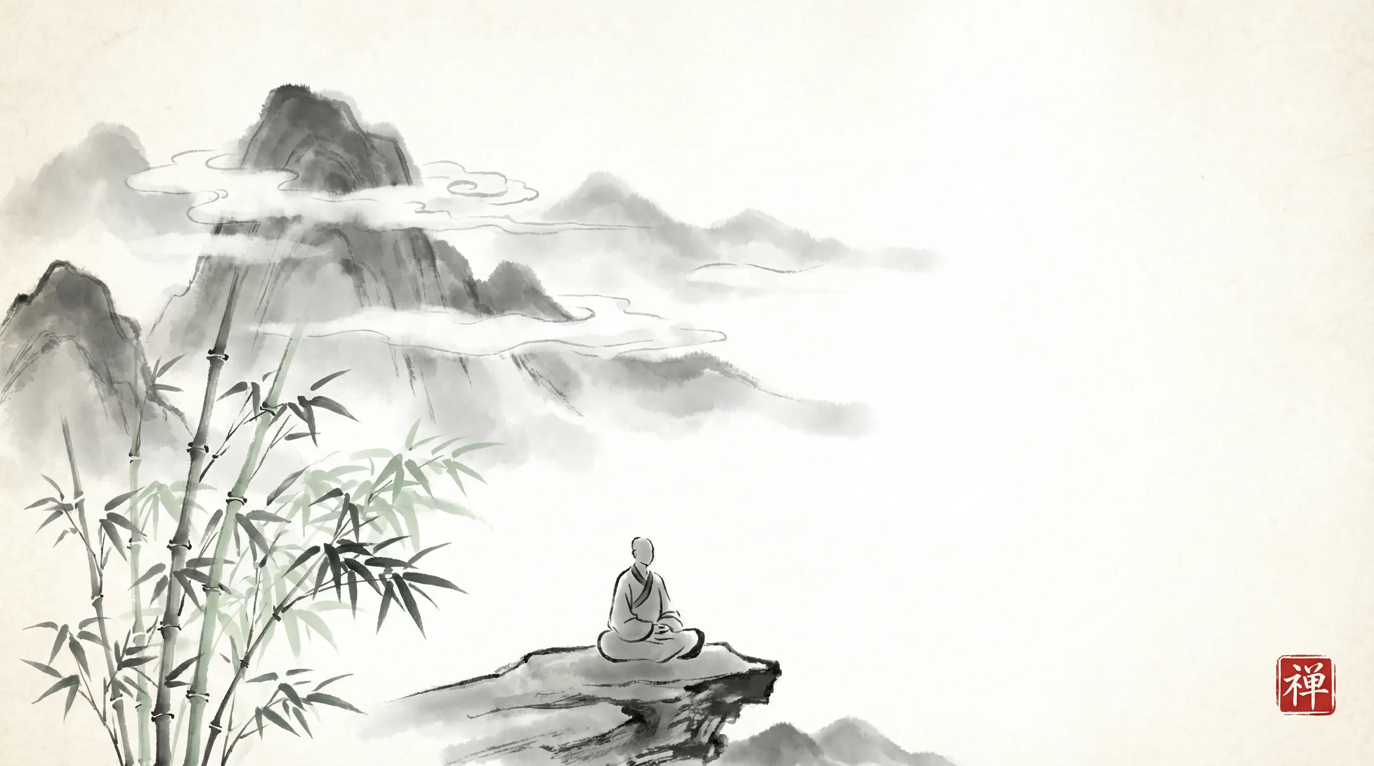 加拿大2.8PC开奖预测咪奖 书斋水墨山水全景